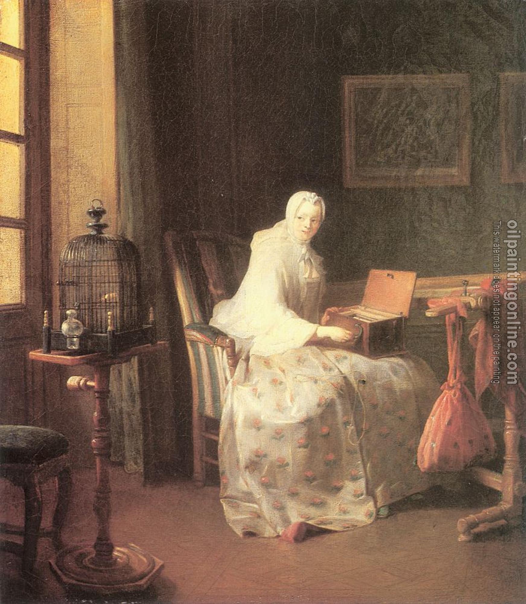 Chardin, Jean Baptiste Simeon - The Bird-Song Organ